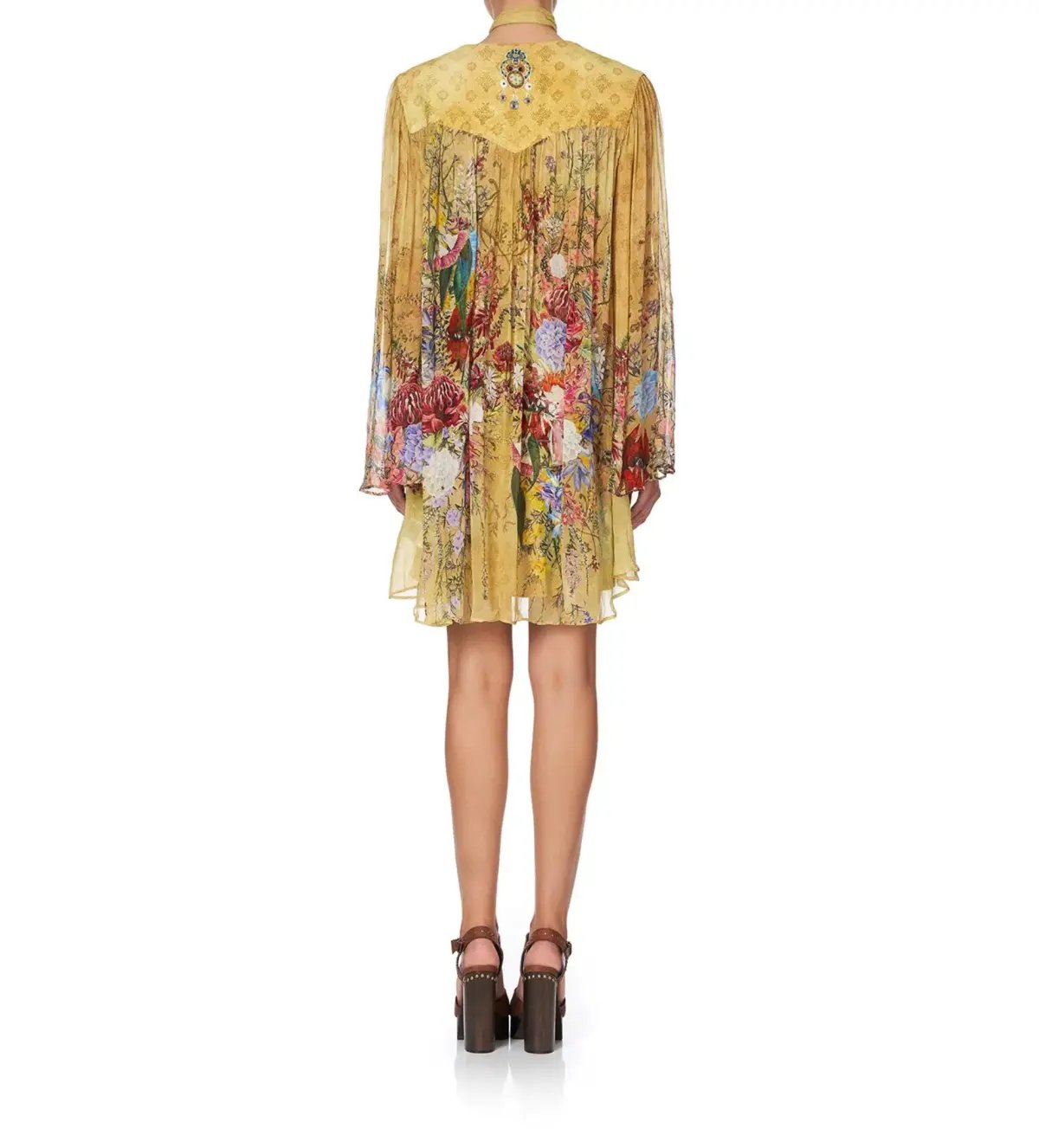 Camilla Among The Gumtrees Short Dress with Yoke Size S / AU 10 photo 4