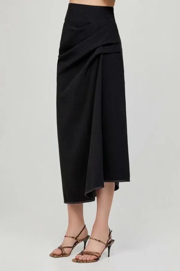 Acler Thistle Top and Skirt Black Size 10 photo 2