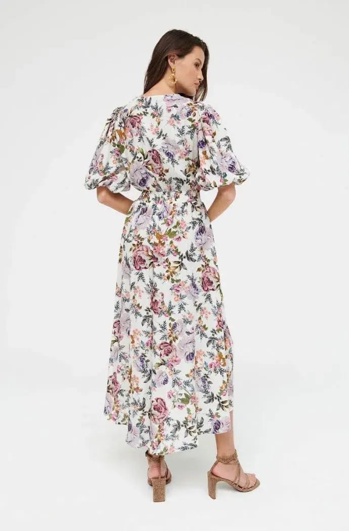 Sheike Lilac Blooms Floral Maxi Dress Size AU 12 photo 2