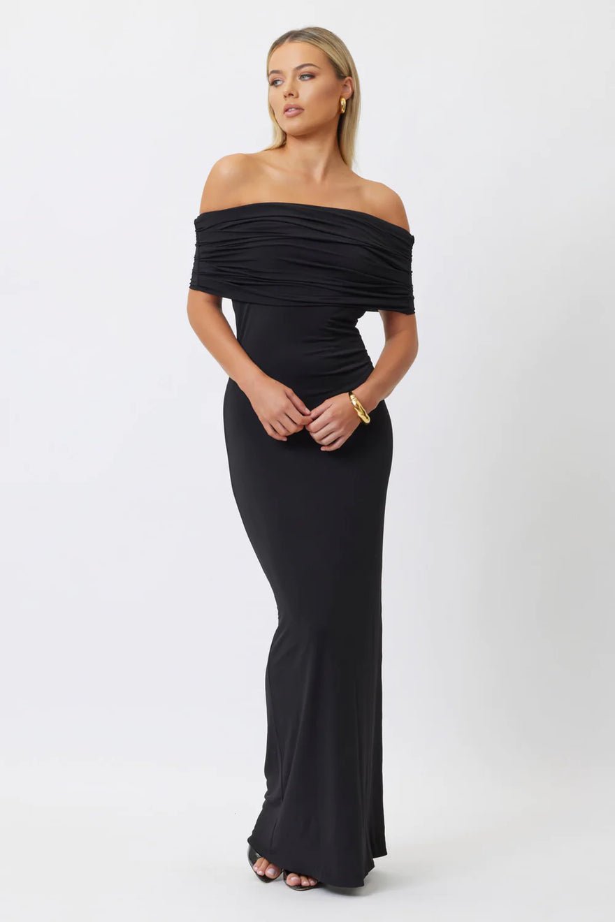Bianca and Bridgett Louise Maxi Dress - Black photo 4