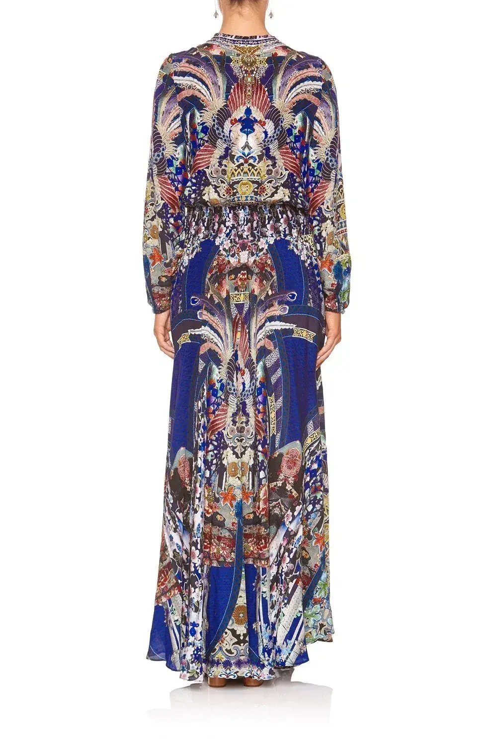 Camilla Darling's Destiny Shirred Relaxed Fit Dress Multi Size M/ AU 12 photo 5