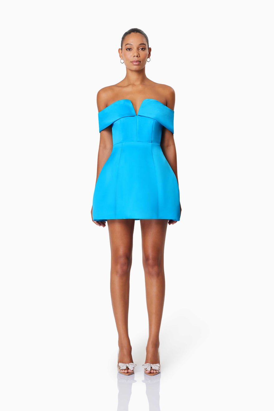 Elliatt Alice Party Dress - Aqua photo 3