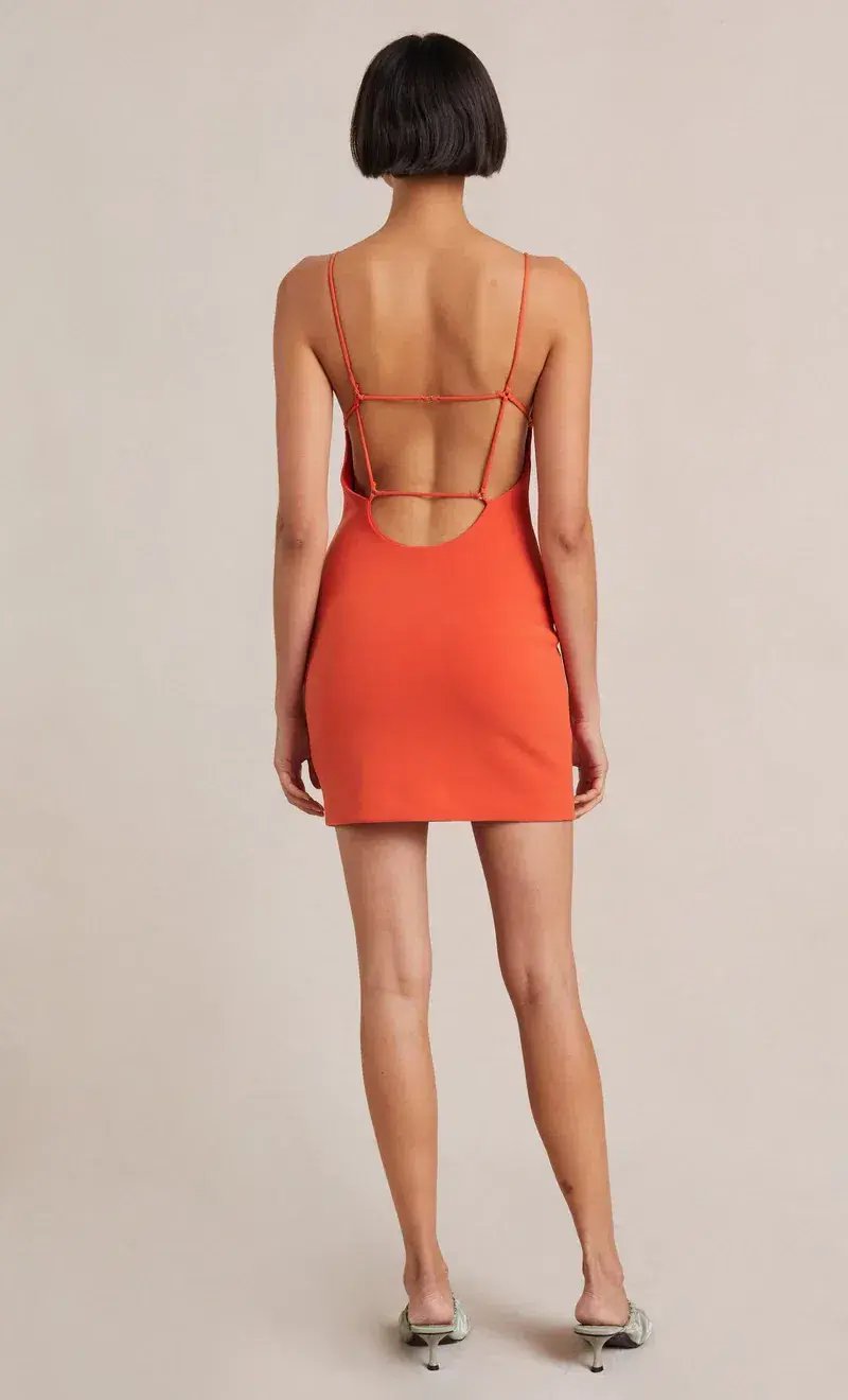 Bec & Bridge Elroy Mini Dress Orange Size 10 photo 3
