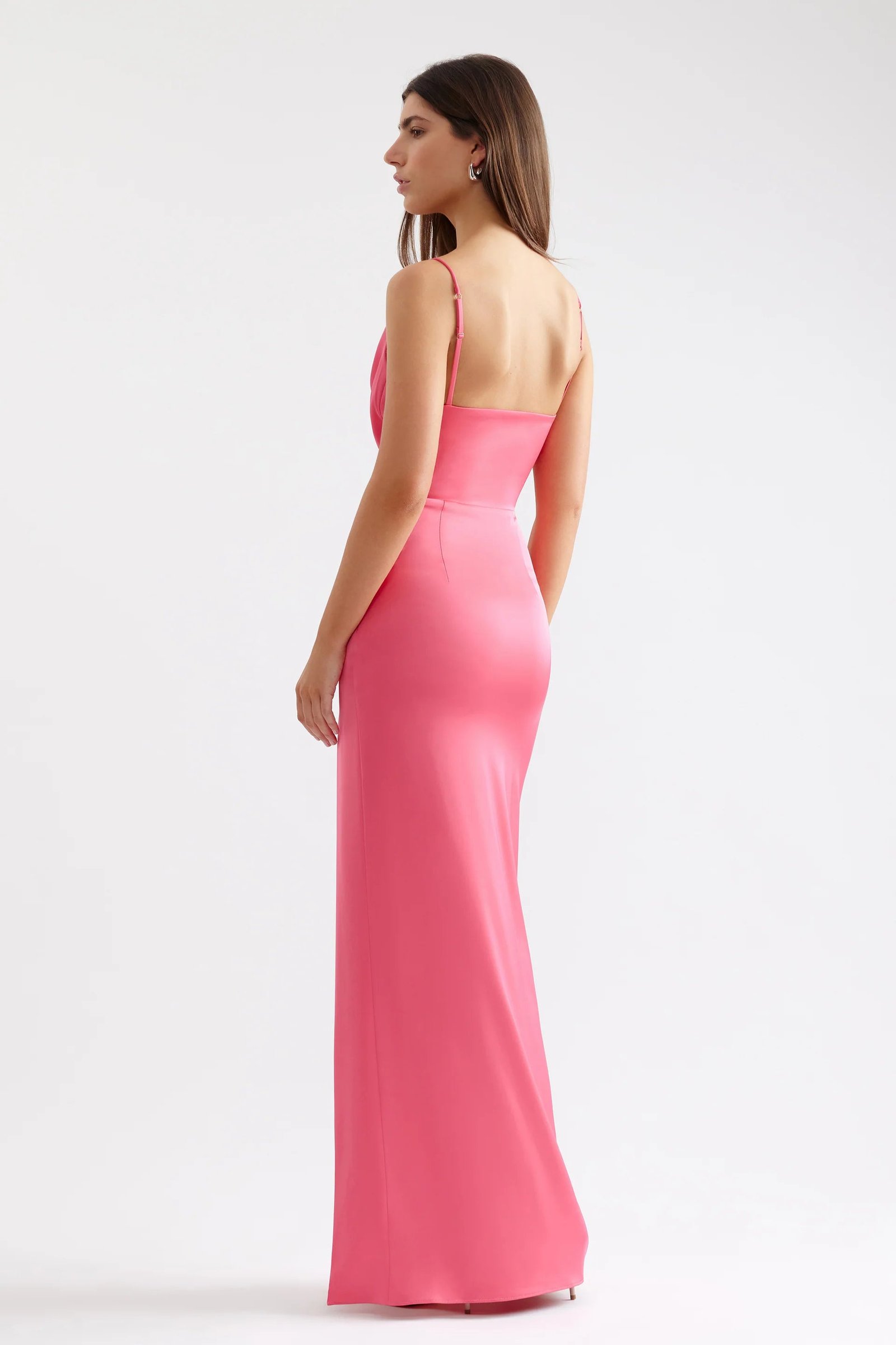 LEXI MARION DRESS - DEEP PINK photo 4