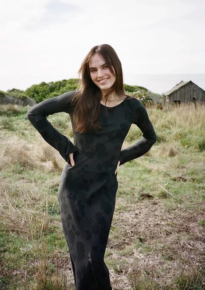 Realisation Par The Gia Dress in Midnight Rose Size S / AU 8 photo 2