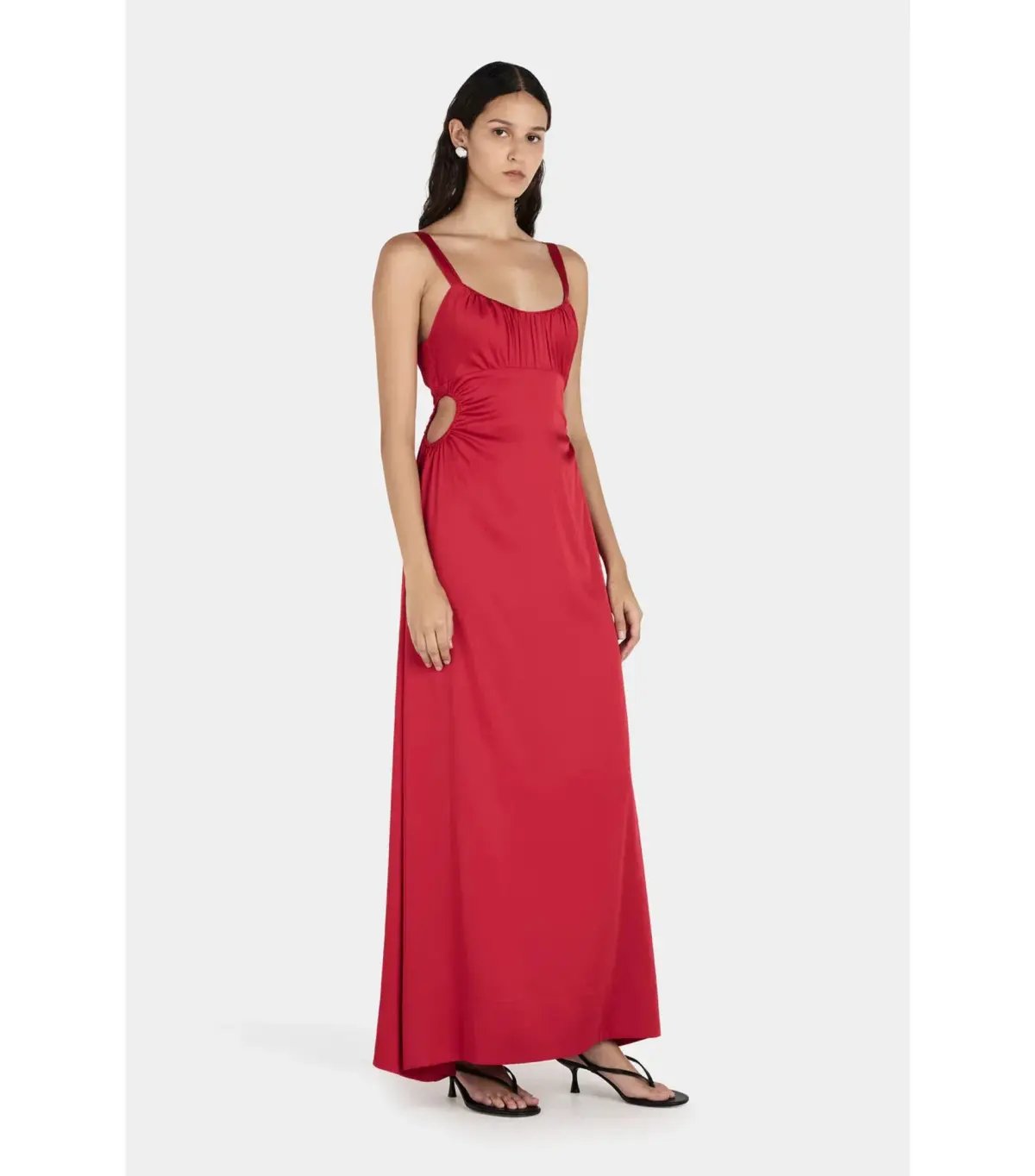 Hansen and Gretel Carlos Dress Samba Red Size AU 8 photo 2
