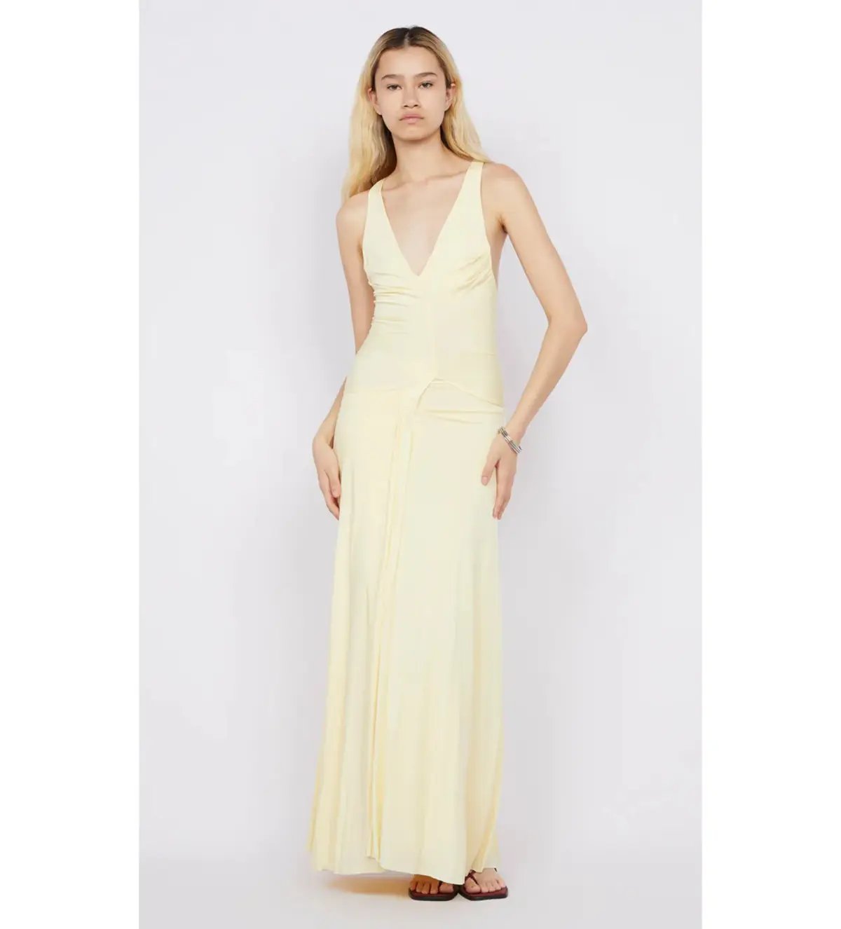 Bec & Bridge Greta Gown Butter Size AU 8 photo 2
