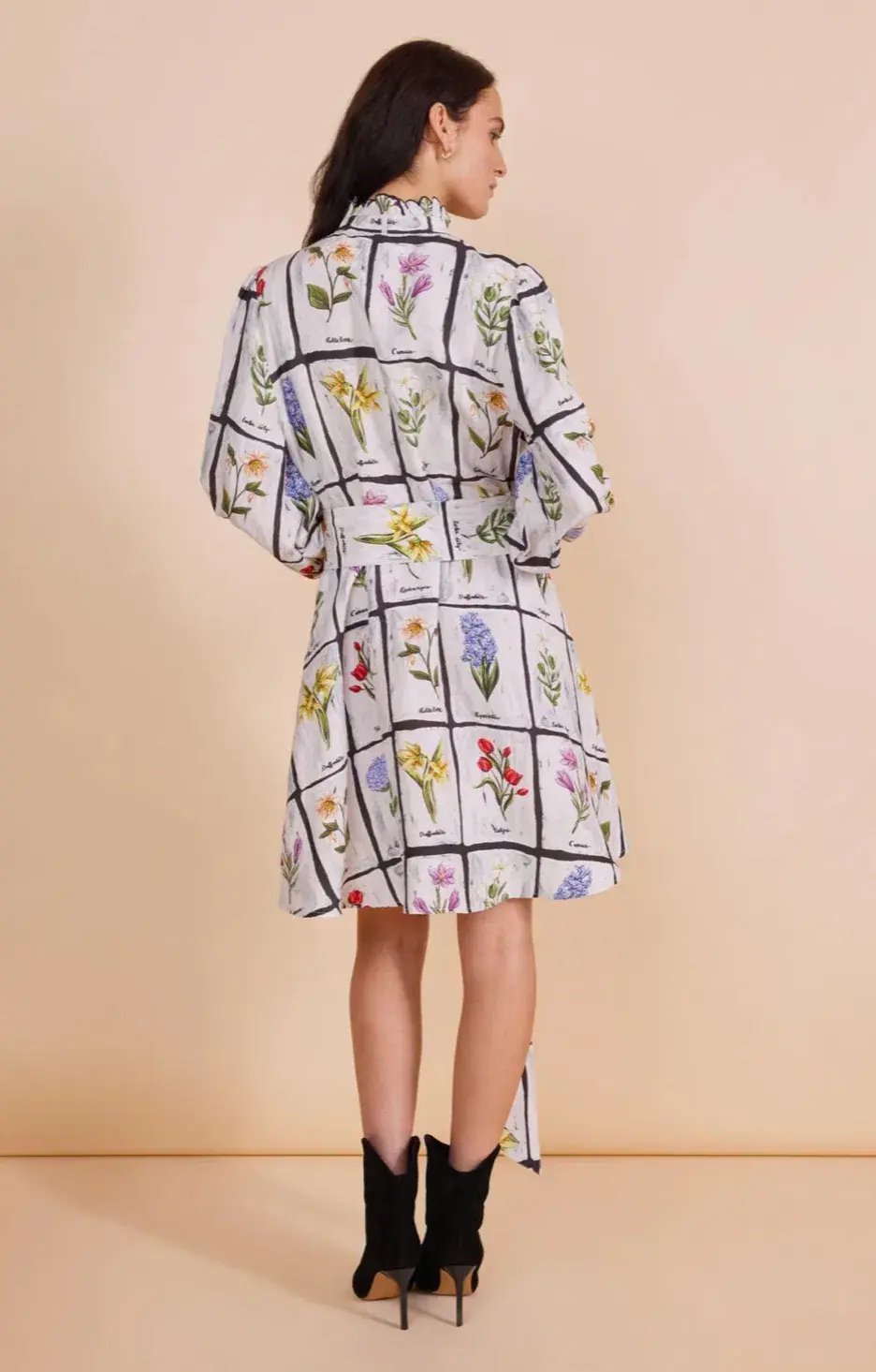 Binny Wear Easter Lilies Dress  Mini Size AU 8 photo 3