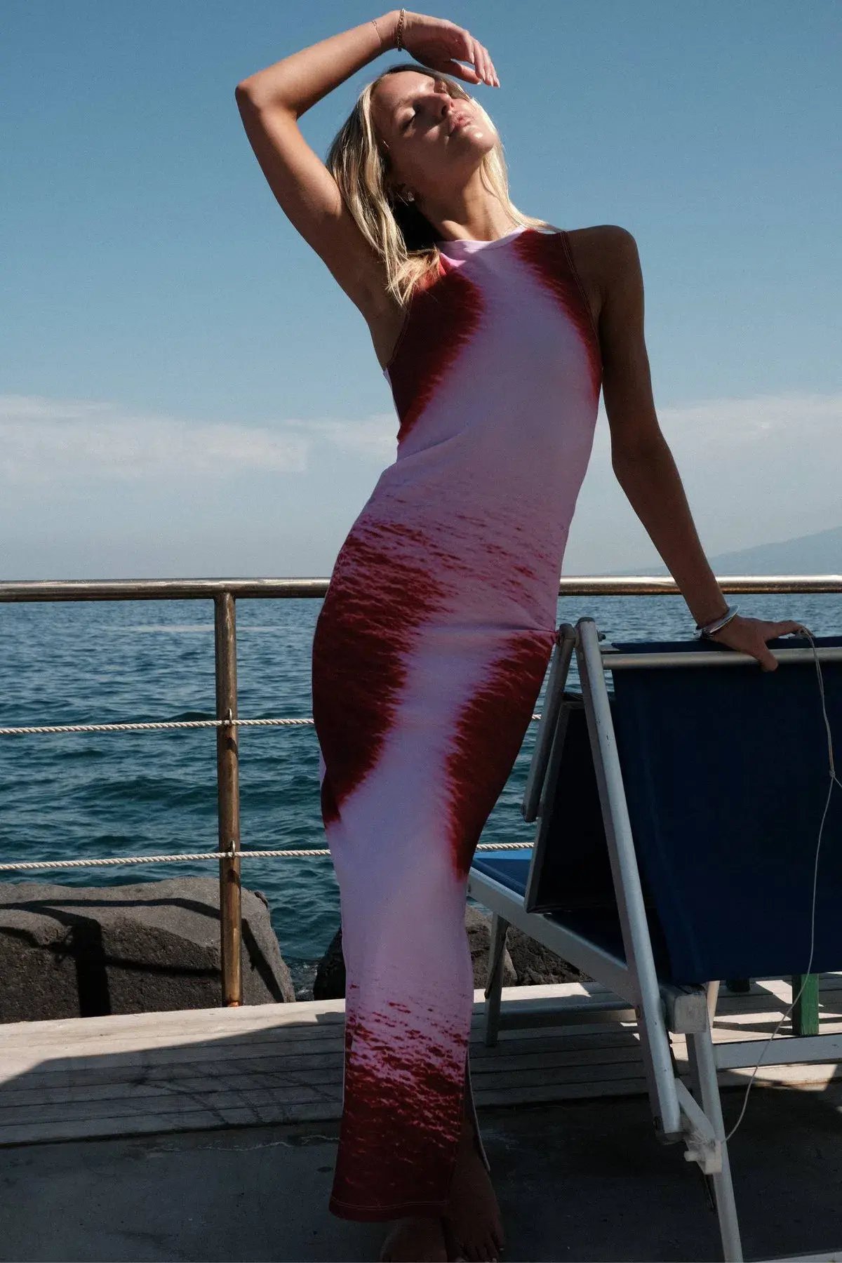 Susie Maxi Dress in ballet pink bec and bridge photo 17