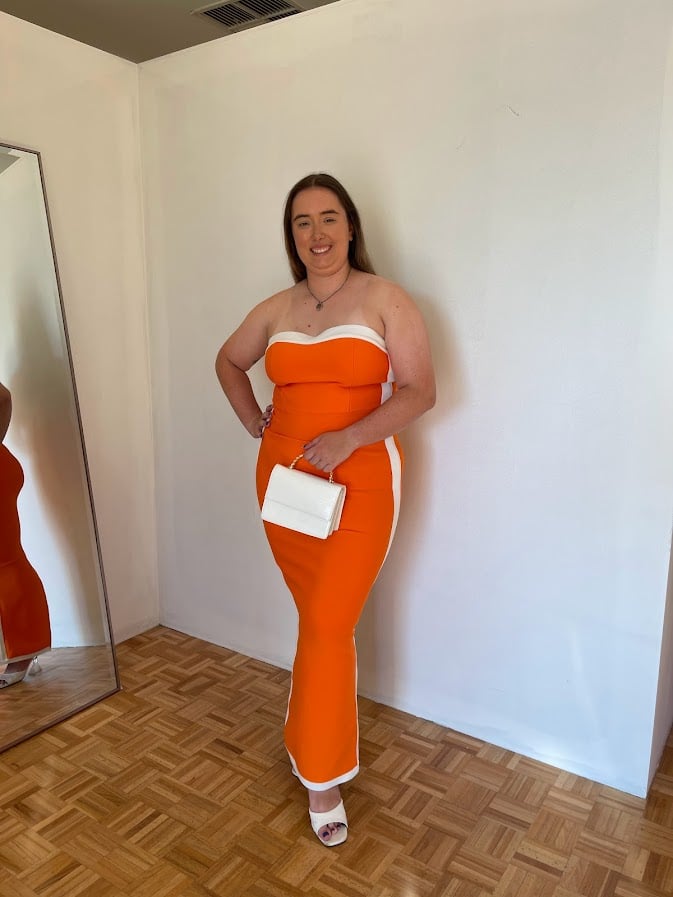 Bianca and Bridgett Ashley Dress Orange photo 8