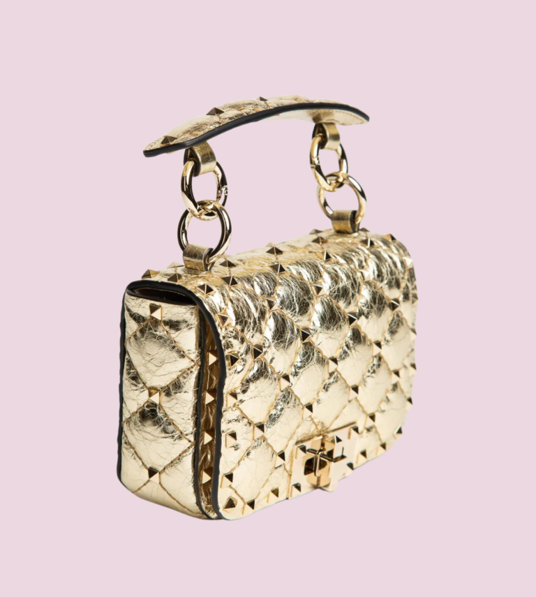 Valentino Rockstud Micro Gold photo 4