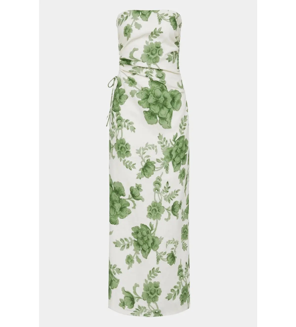 Sir the Label Gardella Strapless Midi Dress Frisa Print Size 0 AU 6 photo 5