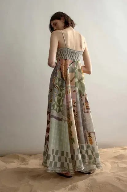 Alemais Emma Gale Sundress Multi Size 14 photo 3