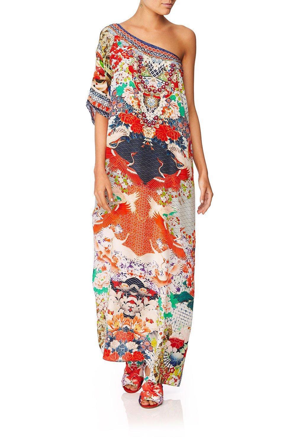 Camilla Geisha Girl Round Neck Kaftan One Size photo 5