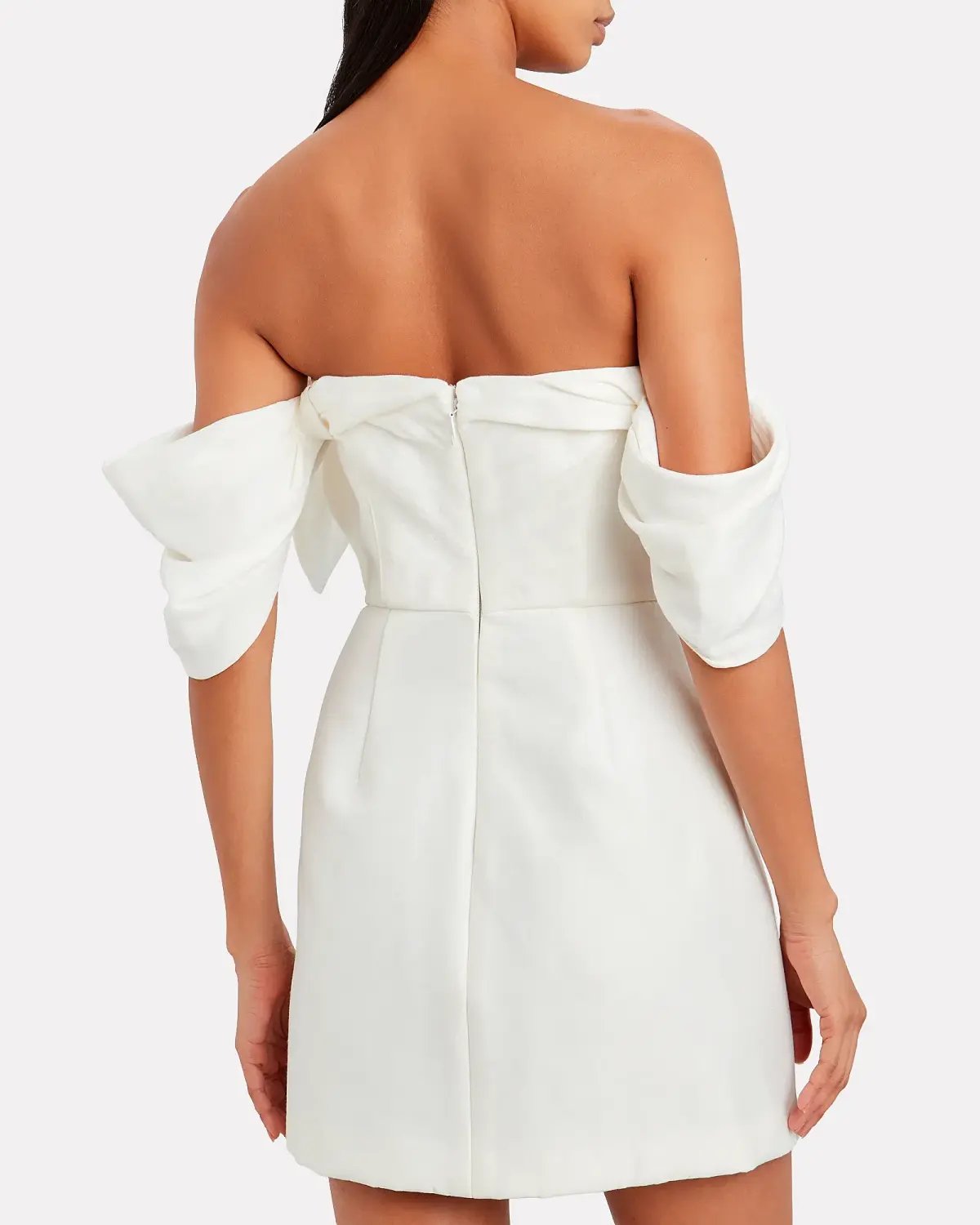 Acler Selkin Dress Ivory White Size 6 photo 3