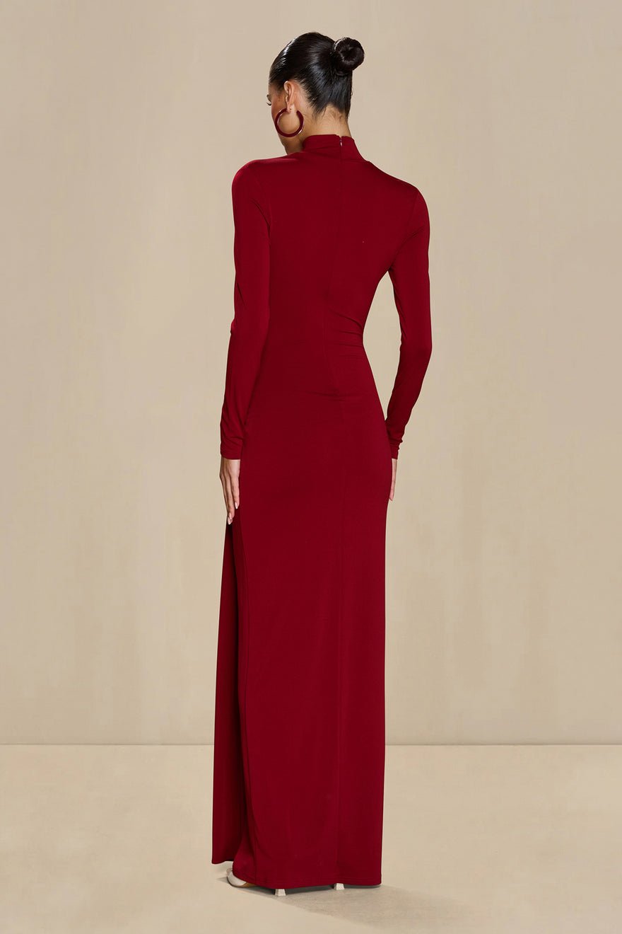 Sonya Aurelia Gown - Merlot photo 2