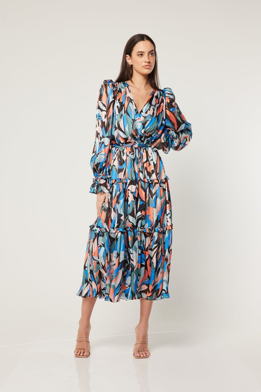 Elliatt Vista Maxi Dress - Dark Multi photo 3