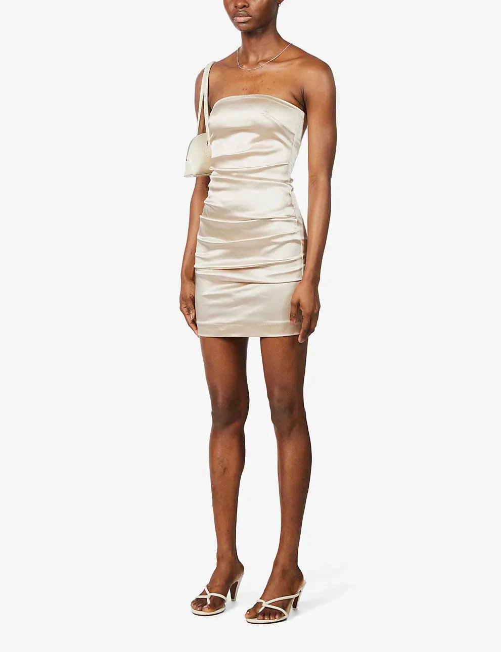 Bec & Bridge Heather mini dress in Champagne size AU 8 photo 6