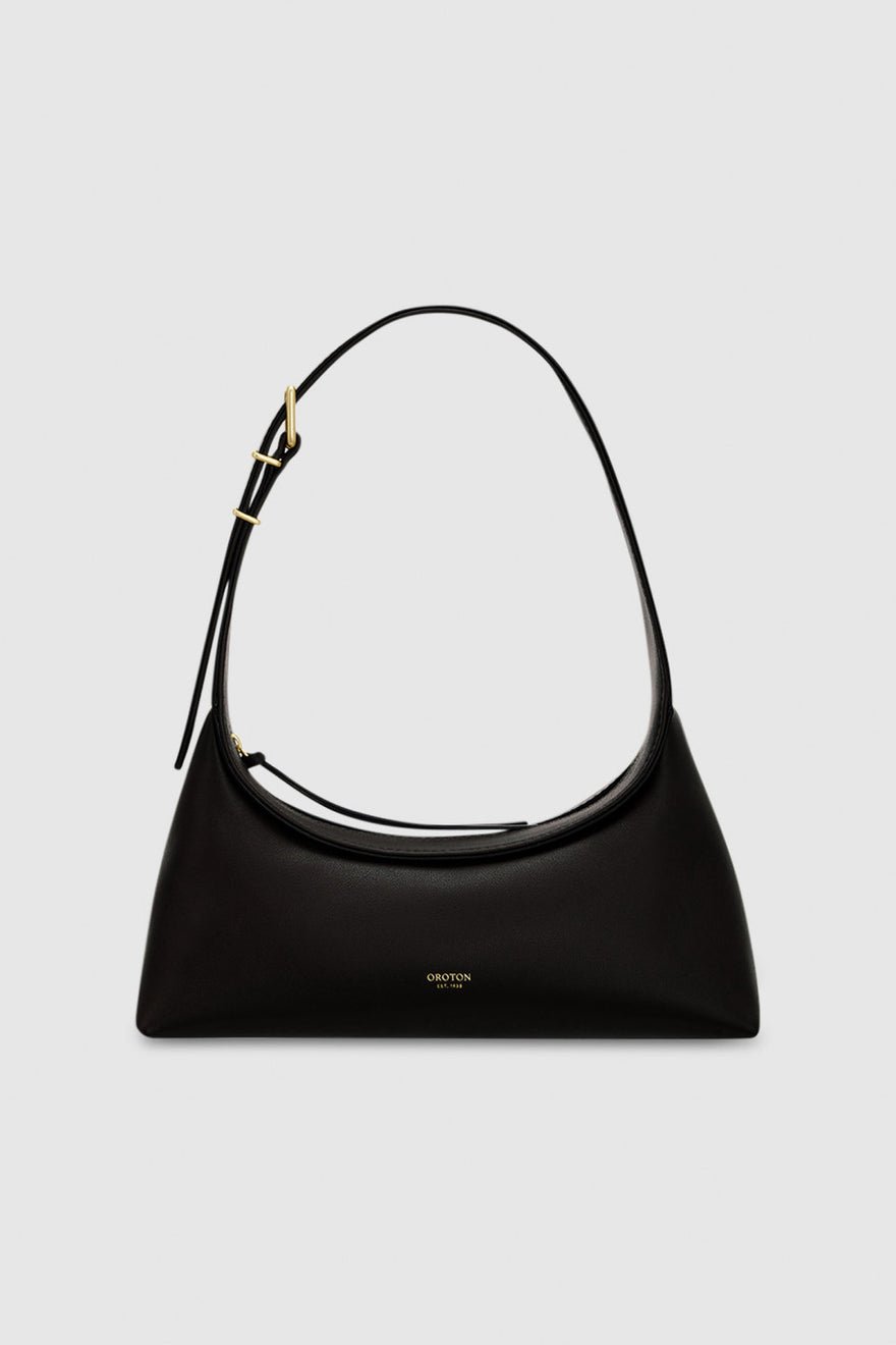 Oroton Cinder Mini Baguette - Black photo 2