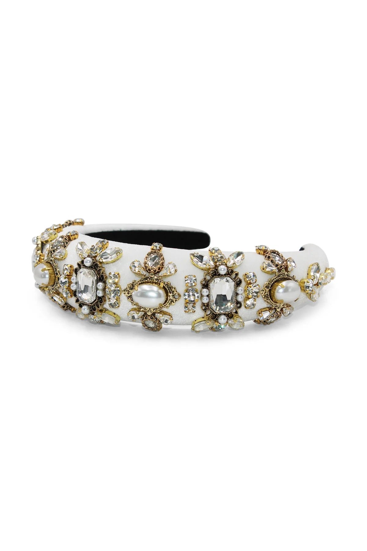 MORGAN & TAYLOR OPHELIA HEADBAND - WHITE photo 6