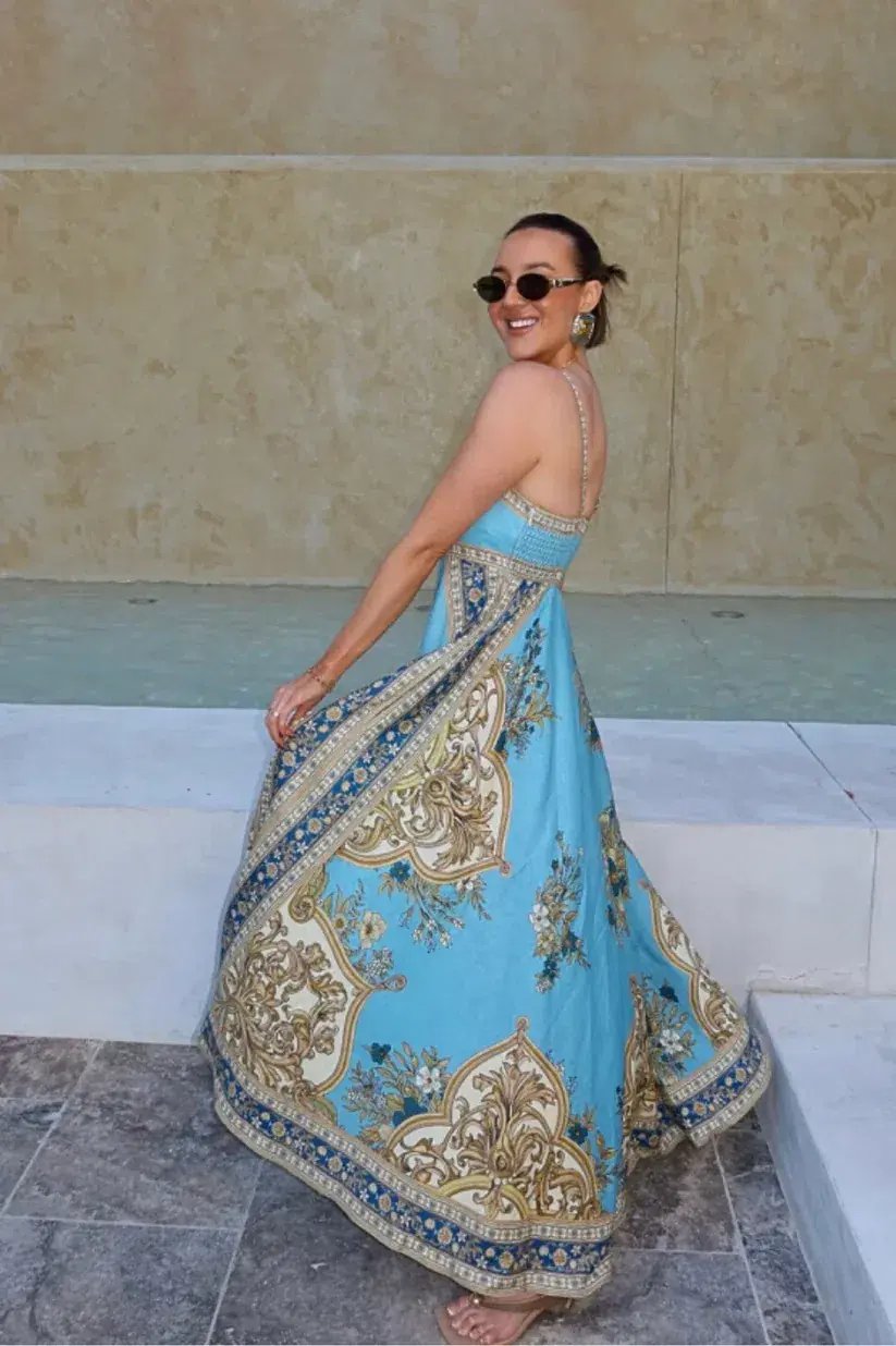 Alemais x La Sirena Exclusive Cassie Sundress Size 12 photo 3