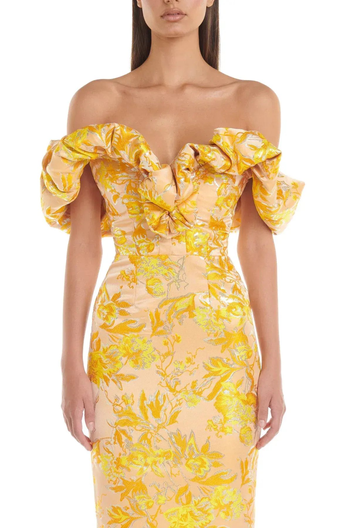 Eliya the Label Brielle Midi Dress Floral Size 10 photo 2