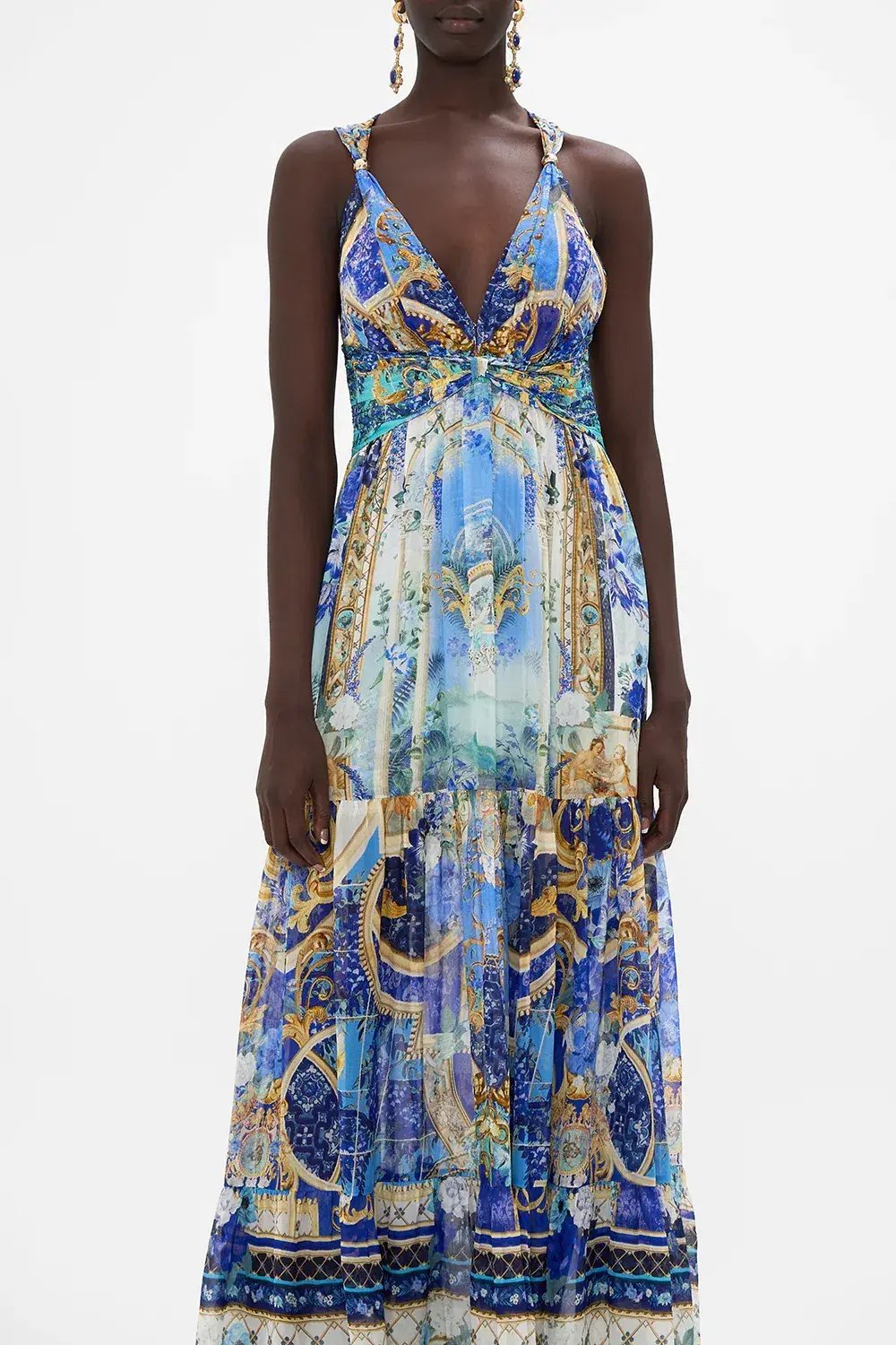 Camilla Views of Vesuvius T Back Gathered Panel Dress Size M / AU 12 photo 2
