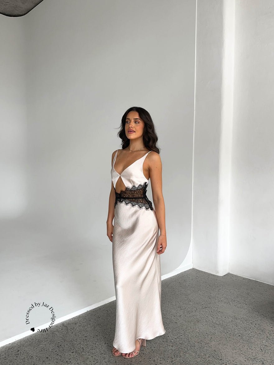 Bec & Bridge Camille Dress - Sand & Black photo 4