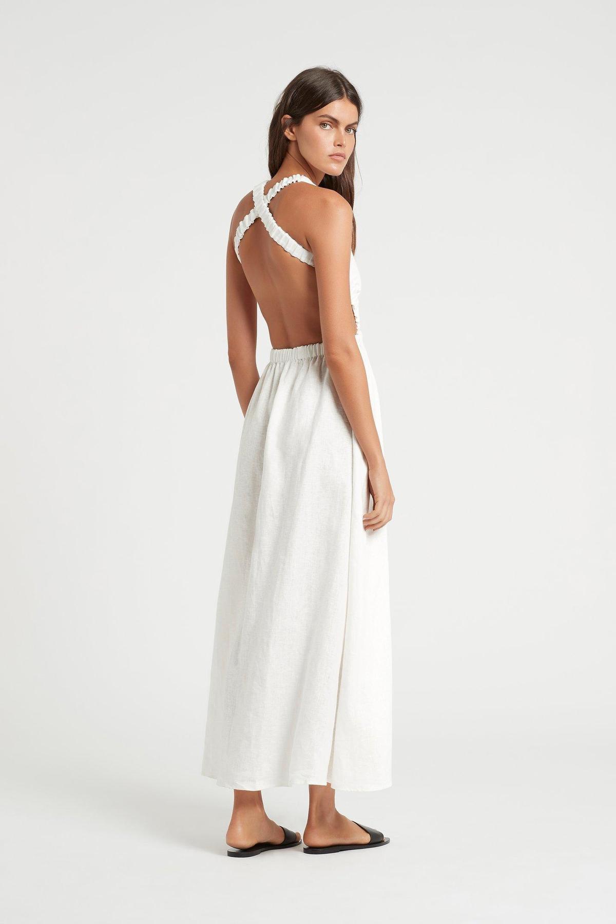 Sir the Label Alena Maxi Dress in Ivory Size XS / AU 6 photo 5