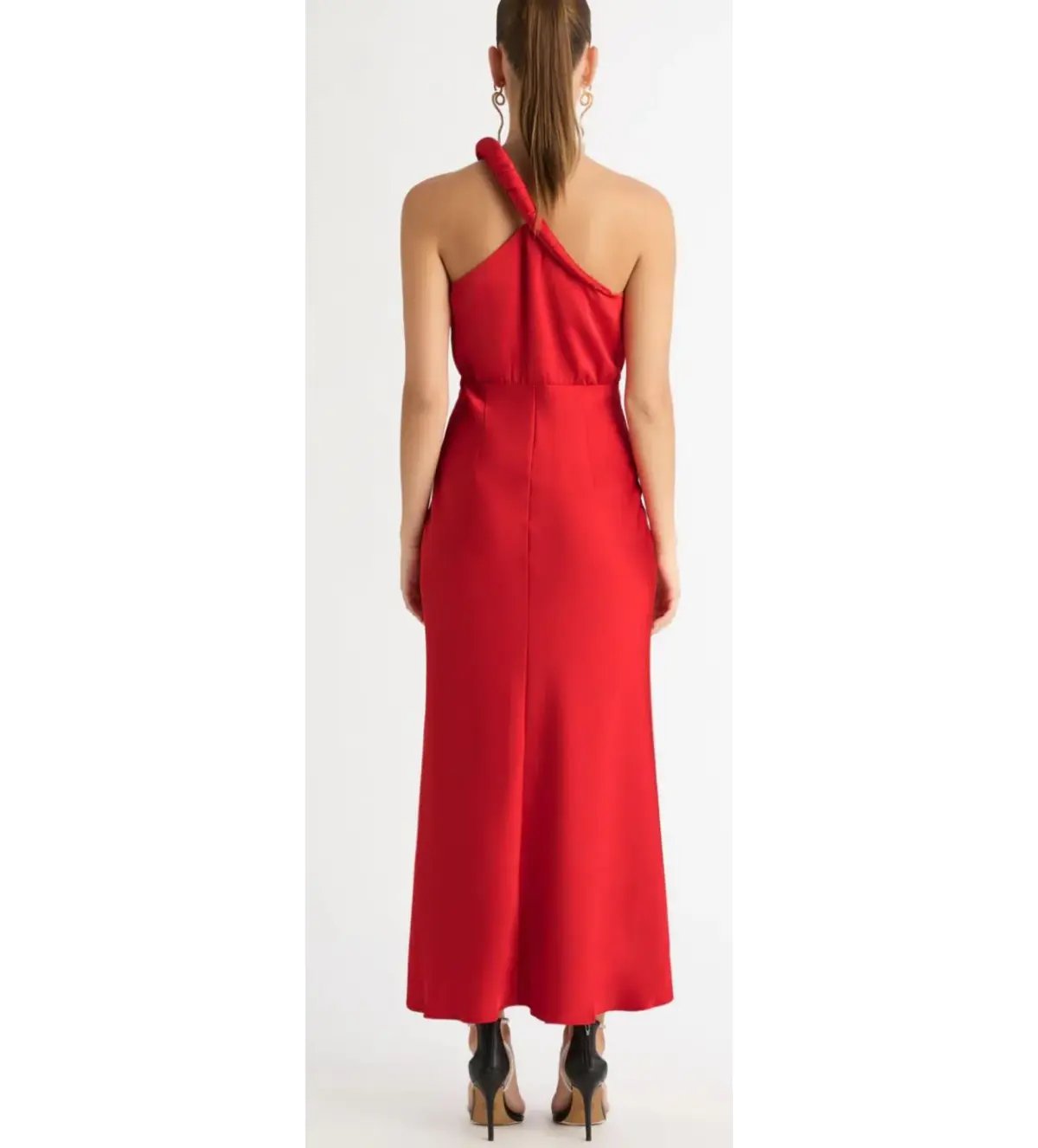 Sheike Naomi Maxi Dress Red Size 12 photo 3