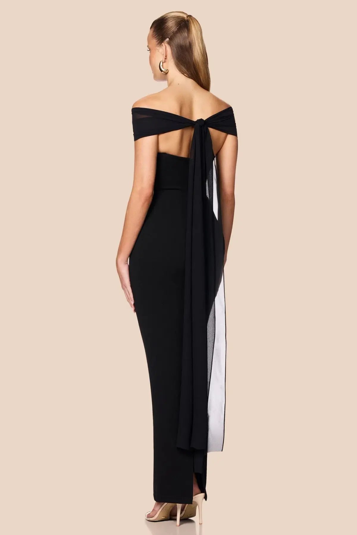 Love Nookie Zephyr Gown Maxi Black Size AU 8 photo 4