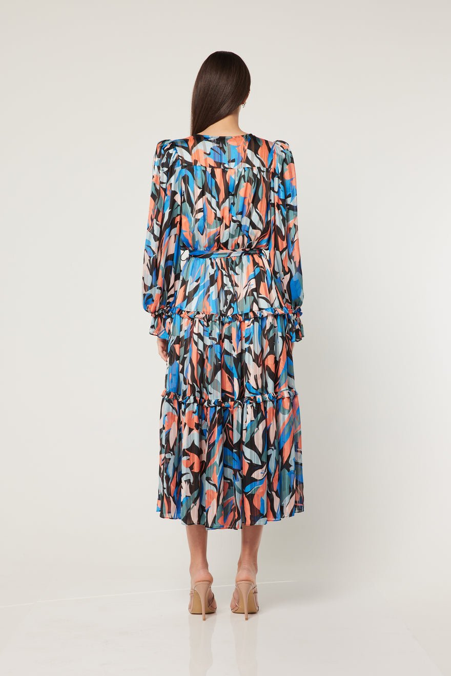 Elliatt Vista Maxi Dress - Dark Multi photo 2