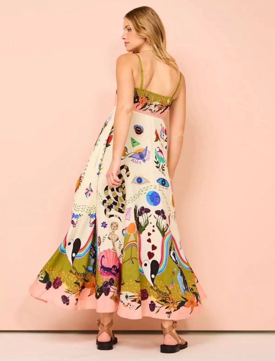 Alemais Evergreen sundress photo 2
