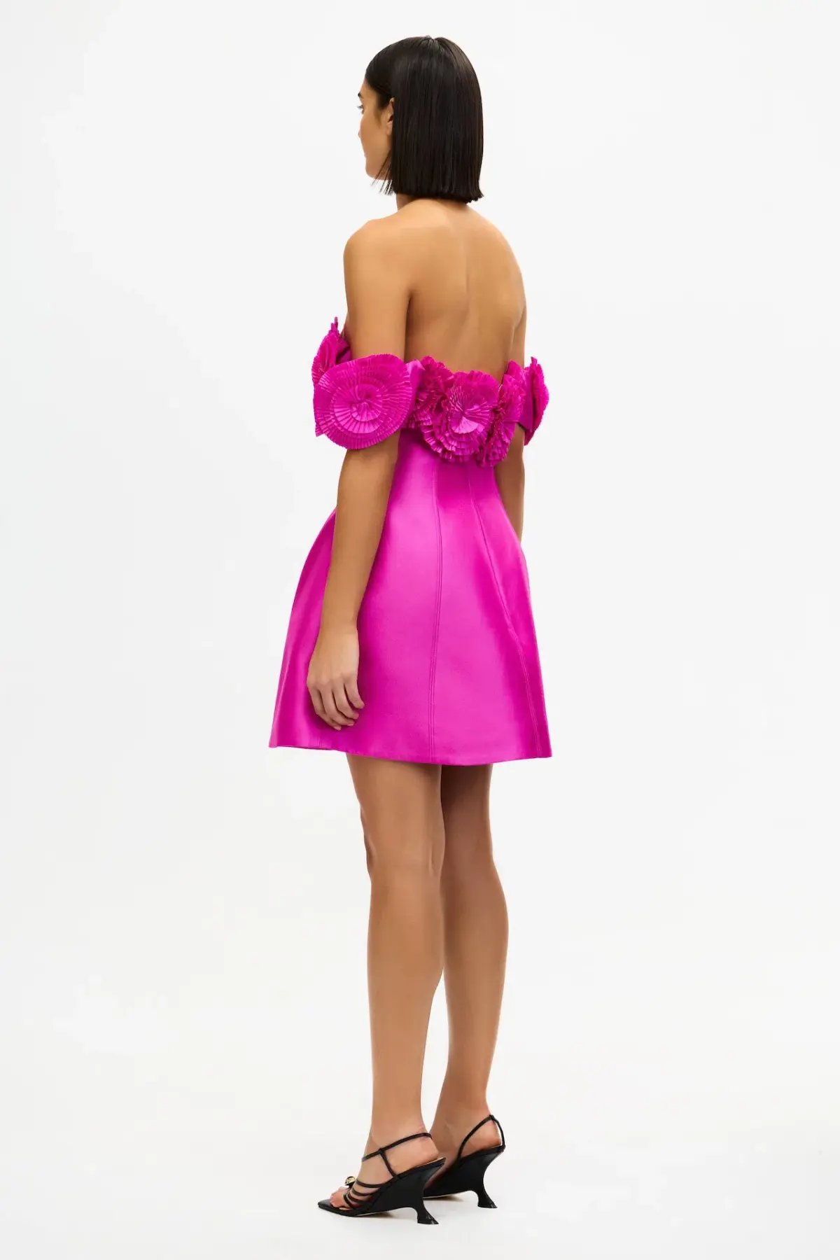 Acler Trusley Mini Dress in Violet Pink Size 14 photo 3