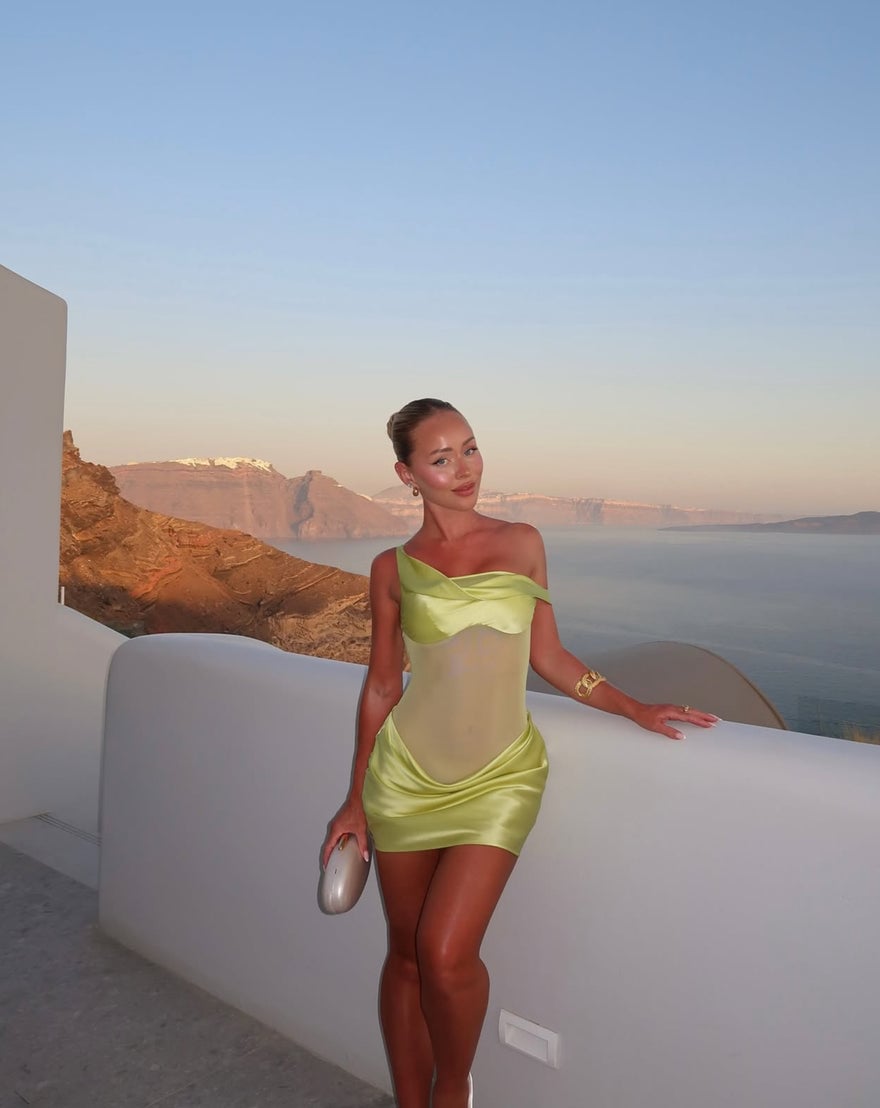 Natalie Rolt Elodie Mini In Chartreuse photo 3