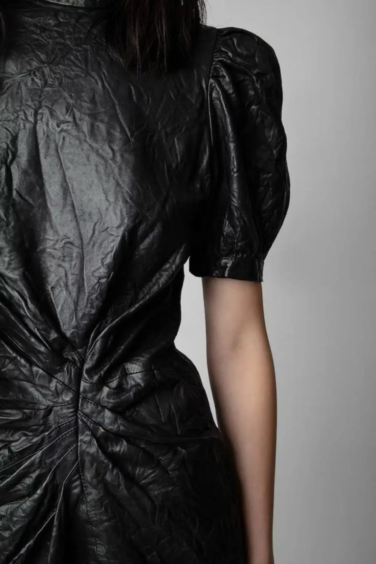 Zadig and Voltaire Rixe Lth Dress Black Size XS / AU 8 photo 4