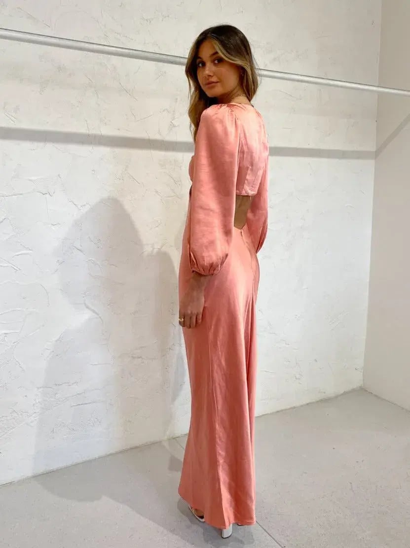 Issy Perfect Stranger Dress Spiced Coral Size 8 photo 5