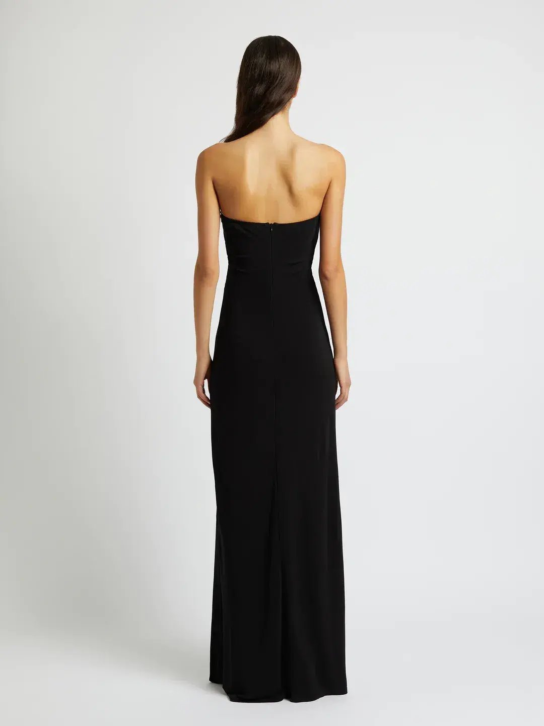 Christopher Esber Arched Palm Strapless Dress Size 6 photo 3