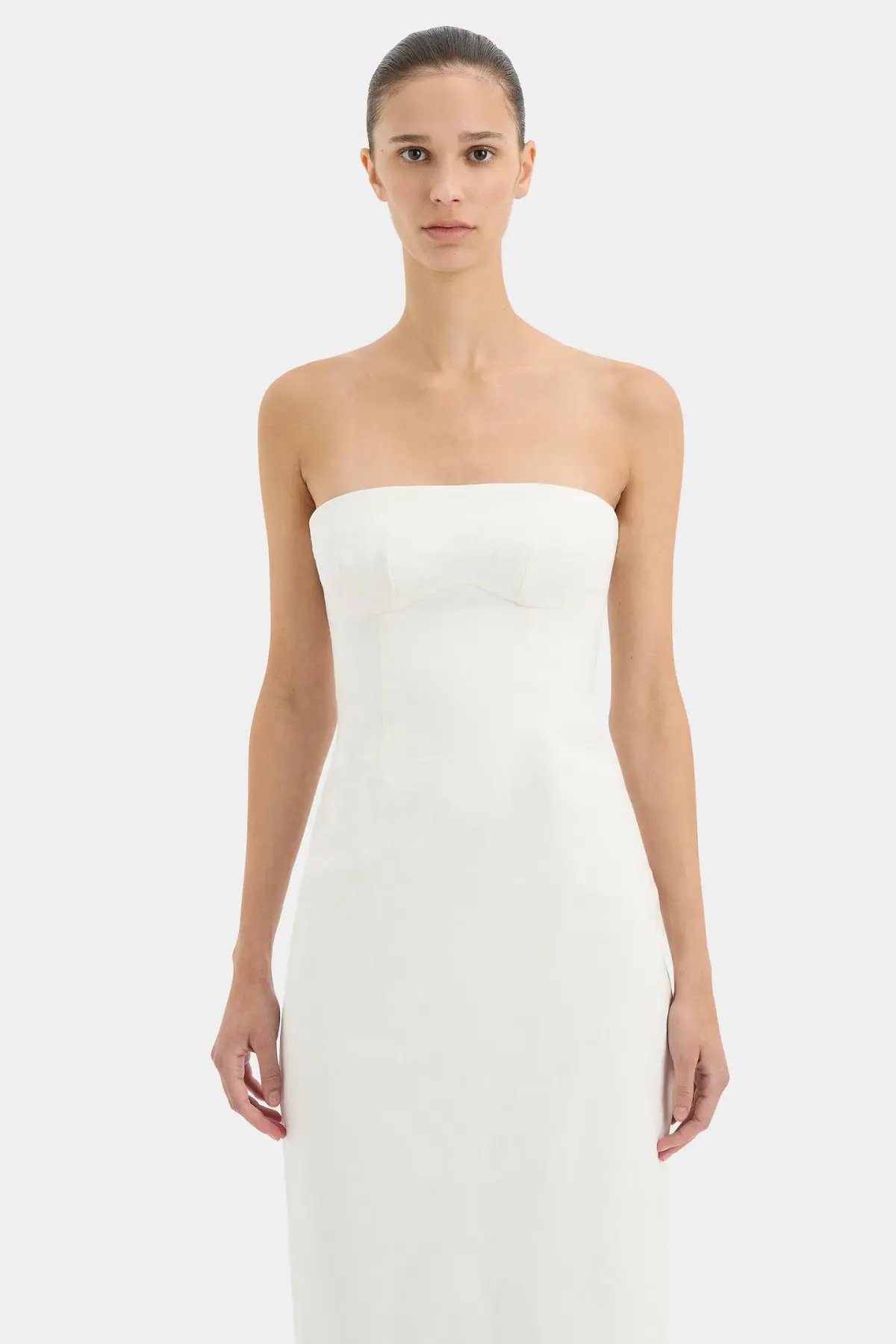 Sir the Label Evalita Dress Ivory Size 6 photo 2