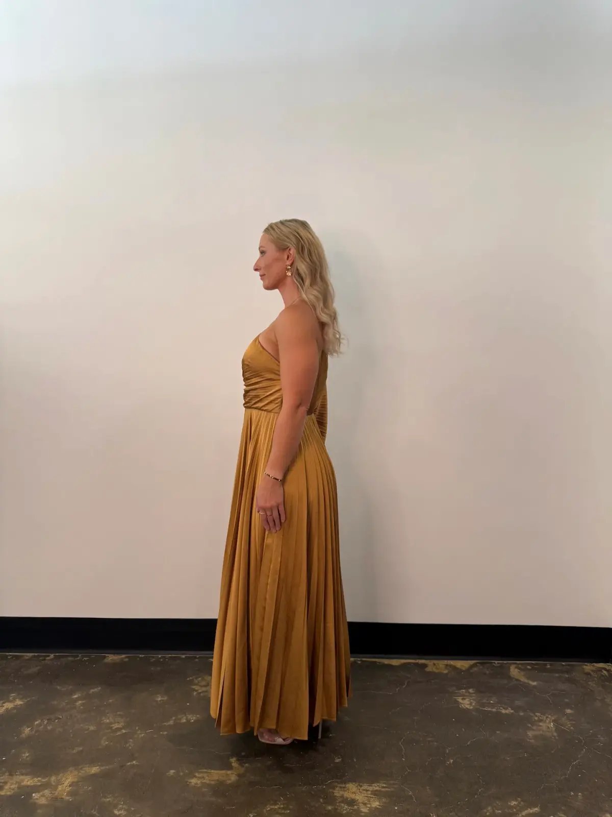 Acler Sadgill Maxi Dress Caramel Size 14 photo 4
