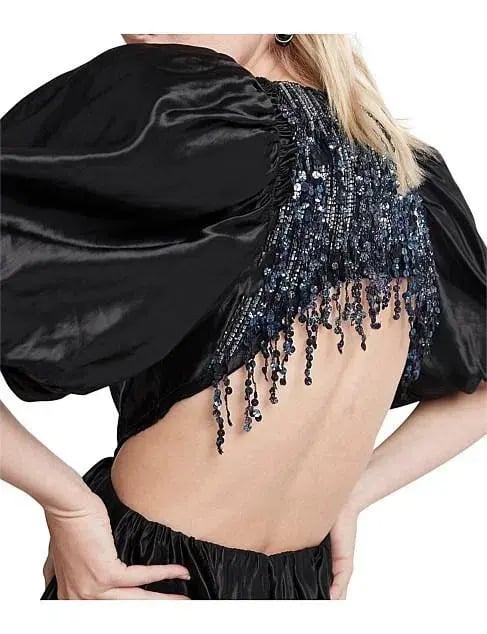 Aje Dress - Relic beaded mini photo 2