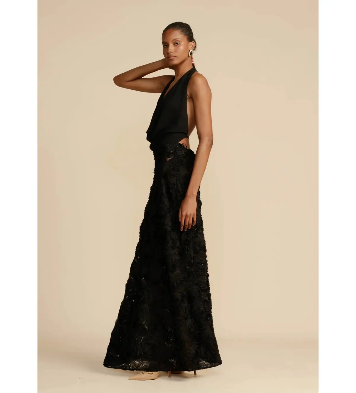 Arcina Ori Adriana Maxi Dress Black Size XS/AU 6 photo 2