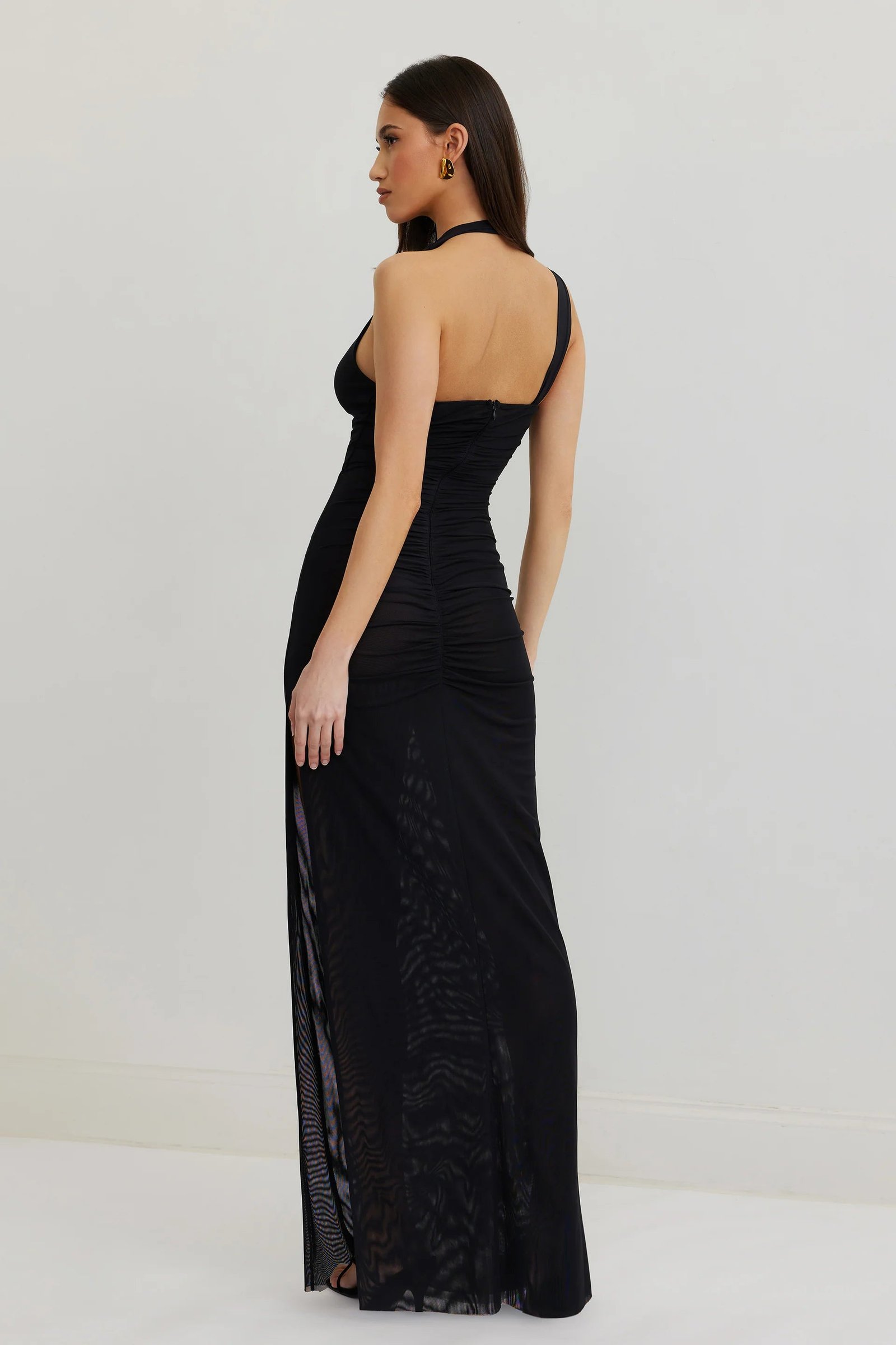 LEXI MIRAGE DRESS - BLACK photo 8