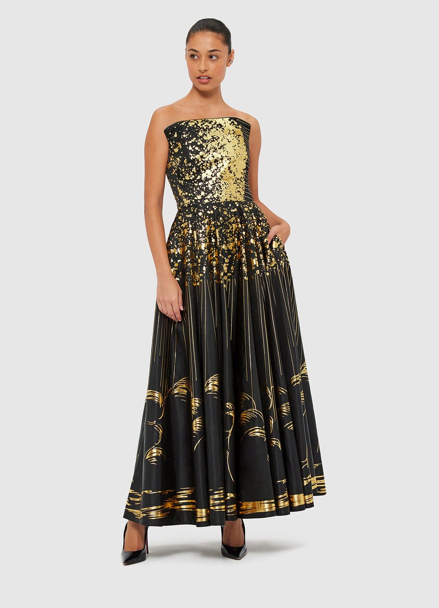 Leo Lin Angelica Bustier Maxi Dress photo 3