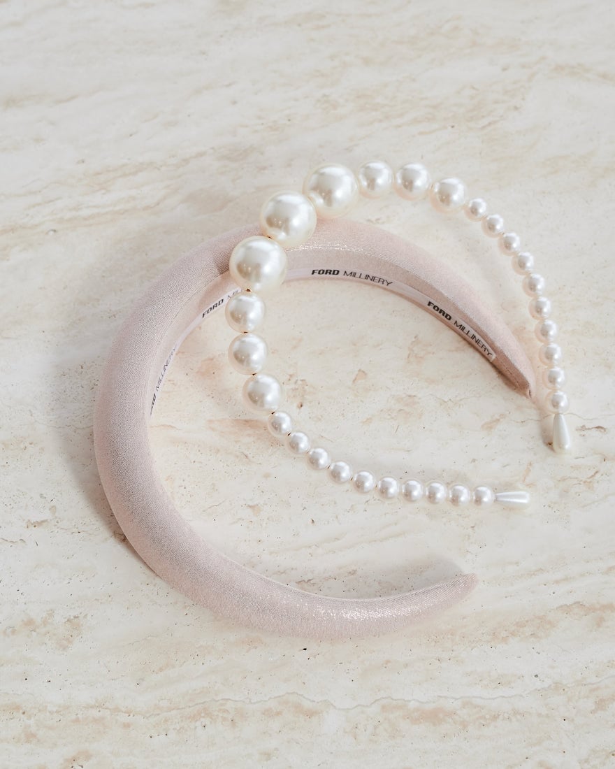 Ford Millinery Monica Headband - Rose Gold photo 3