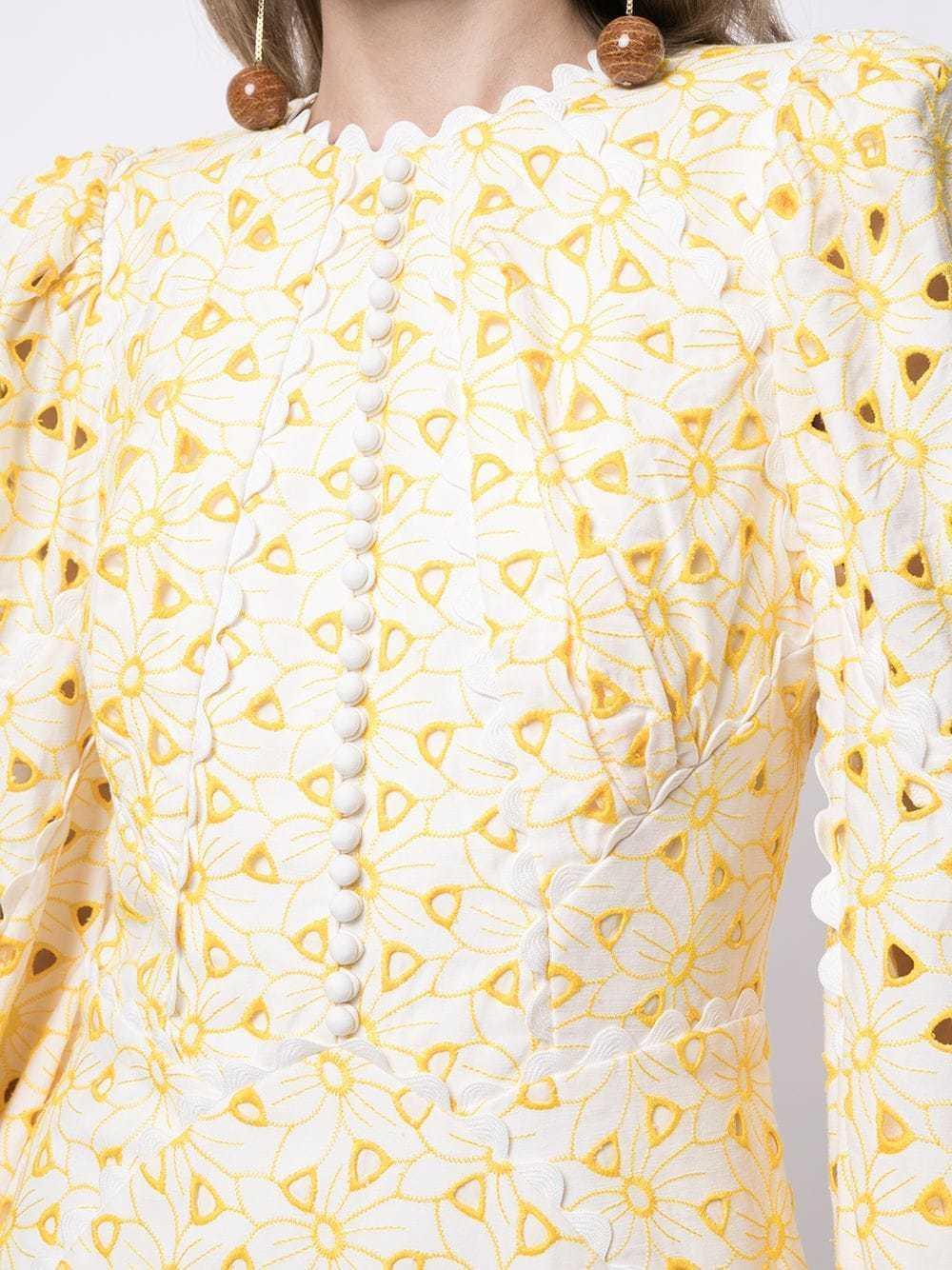 Acler Walker Mini Dress Print Size 8 photo 2