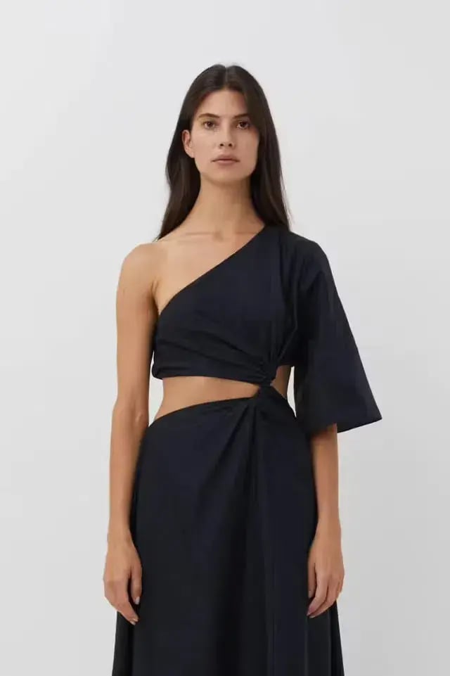 Camilla and Marc Wally Maxi Dress Black Size 10 photo 5