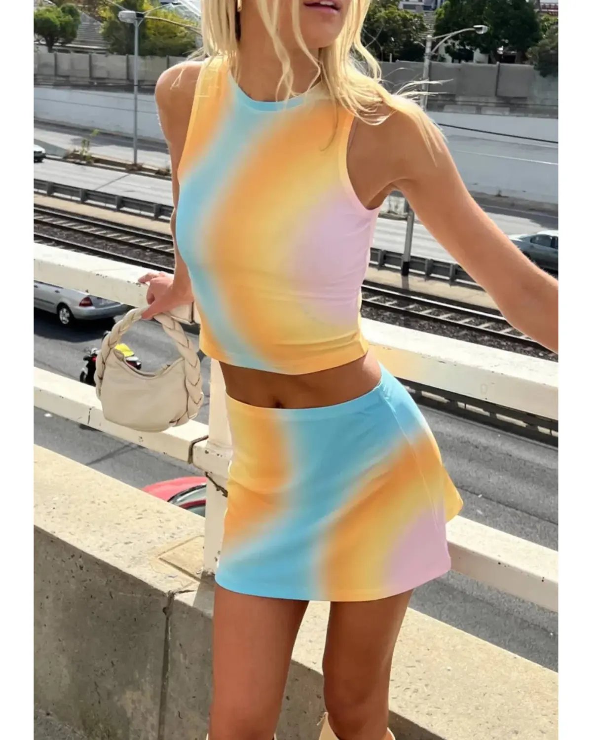 With Harper Lu Sunset Orb Set Multi Size S / AU 8 photo 3