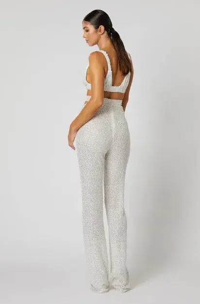 Winona Husk Top & Pant Set White Size 8 photo 3