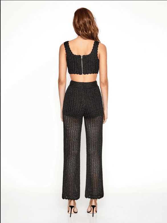 Alice McCall - Cosmic Top & Beautiful and Dangerous Pants Black Size 6 photo 3